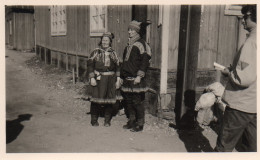 Photographie Vintage Photo Snapshot Norvège Norway Norge Hammerfest Lapons - Lieux