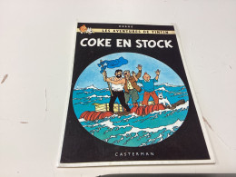 HERGE - Les Aventures De Tintin - Coke En Stock - Hergé