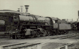 Reproduction - Luxembourg - Locomotive à Identifier, 1956 - Trains