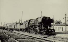 Reproduction -  Bettembourg - Locomotive à Identifier, 1956 - Treinen