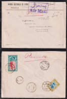 Iran Persia 1932 Airmail Cover SHIRAZ X BUSHIRE - Iran