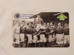 United Kingdom-(BTG-583)-Rangers Foot Ball Club/1950 Team-(591)-(505F17547)(tirage-2.000)-IN FOLDER-cataloge-12.00£-mint - BT Emissions Générales