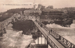 FRANCE - Biarritz - L'Attalaye - Animé - Carte Postale Ancienne - Biarritz