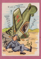 Umoristica Militare. Military Humorous Postcard- Il Volo In Picchiata. Swooping Flight- Standard Size, Divided Back - Humor