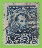 Voyo USA PHILIPPINES 5c 1904 Mi#PH 226  (o) Used - Lincoln - Filippijnen