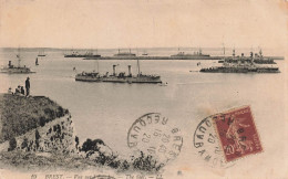 FRANCE - Brest - Vue Sur L'Escadre - Carte Postale Ancienne - Brest