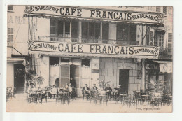 CP 83 BRIGNOLES Café Restaurant Français - Brignoles