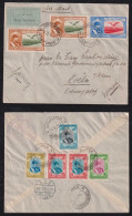 Iran Persia 1933 Airmail Cover BUSHIRE X KÖLN Germany From Dutch Consulate - Iran