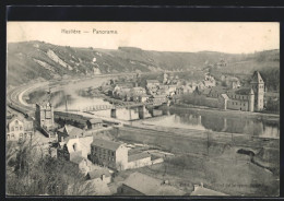 AK Hastière, Ortsansicht Mit Brücke  - Hastiere