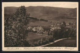 AK Mittel-Schreiberhau I. Riesengebirge, Lenzheimhöhe U. Katharinenheim  - Schlesien