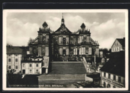 AK Albendorf, Freitreppe Zur Gnadenkirche  - Schlesien