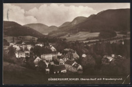 AK Görbersdorf, Oberes Dorf Mit Freudengrund  - Schlesien