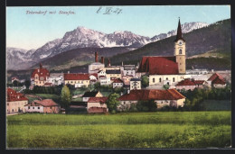 AK Teisendorf, Teilansicht Mit Kirche Und Staufen  - Other & Unclassified