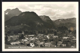 AK Bad Reichenhall /Bayerisches Hochland, Teilansicht Mit Bergen  - Bad Reichenhall