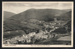 AK Wieda / Südharz, Blick Vom Füllenberg Nach Norden  - Norden