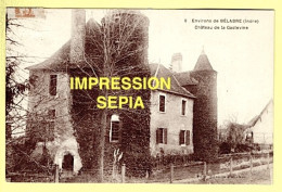 36 INDRE / ENVIRONS DE BÉLABRE / CHALAIS / CHÂTEAU DE LA GASTEBINE / 1929 - Other & Unclassified