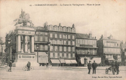 FRANCE - Clermont Ferrand - Vue Sur La Statue De Vercingétorix Et La Place De Jaude - Animé - Carte Postale Ancienne - Clermont Ferrand