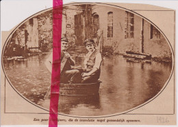 Berlijn Berlin - Overstromingen - Inondations - Orig. Knipsel Coupure Tijdschrift Magazine - 1926 - Non Classés