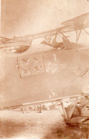 Photographie Vintage Photo Snapshot Avion Aviation Plane Hélice Aviateur - Luftfahrt