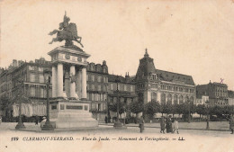 FRANCE - Clermont Ferrand - Place De Jaude Et Monument Vercingétorix - LL - Animé - Carte Postale Ancienne - Clermont Ferrand