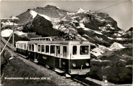 Wengernalpbahn Mit Jungfrau (983) - Wengen