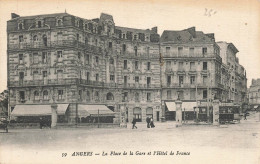 ANGERS : LA PLACE DE LA AGRE ET L'HOTEL DE FRANCE - Angers