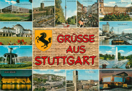 Germany Grusse Aus Stuttgart Multi View - Stuttgart