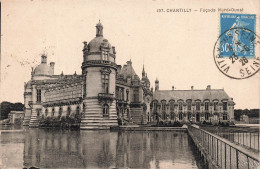 FRANCE - Chantilly - Façade Nord-Ouest - Carte Postale Ancienne - Chantilly