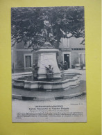 13.  CHATEAURENARD FONTAINE MONUMENTALE DU SCULPTEUR FERIGOULE - Chateaurenard