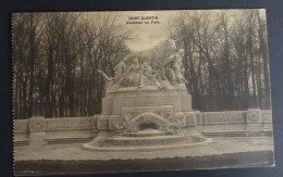 St QUENTIN Denkmal Im Park Soldatenbrief Weltkrieg 1 1916  #AK6360 - Saint Quentin