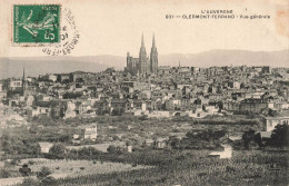 FRANCE - Clermont Ferrand - Vue Générale De La Ville - L'Auvergne - Carte Postale Ancienne - Clermont Ferrand