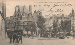 ANGERS : PLACE STE CROIX ET MAISON ADAM - Angers