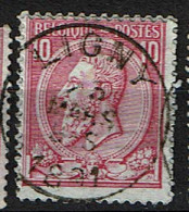 46  Obl  Ligny  + 8 - 1884-1891 Léopold II