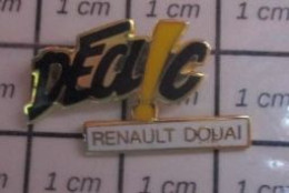 115A Pin's Pins / Beau Et Rare / AUTOMOBILES / DECLIC RENAULT DOUAI - Renault