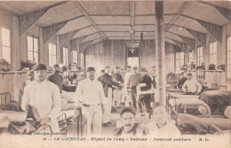 LE COURNEAU - 1917 - Hôpital Du Camp - Intérieur - Personnel Sanitaire - Militaria - Militaires - Autres & Non Classés