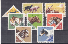 Roumanie - Yvert 2185 / 92 Obliteres - Chiens - Valeur 3,50 Euros - Used Stamps