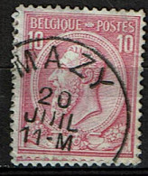 46  Obl  Mazy  + 4 - 1884-1891 Léopold II