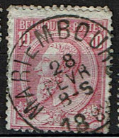 46  Obl  Mariembourg  + 4 - 1884-1891 Leopoldo II