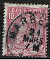 46  Obl  Marbehan  + 4 - 1884-1891 Leopold II