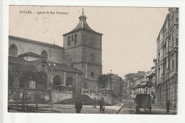CP ESPAGNE AVILES Iglesia De San Francisco - Asturias (Oviedo)