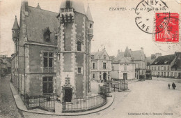 FRANCE - Étampes - Place De L'hôtel De Ville - Carte Postale Ancienne - Etampes