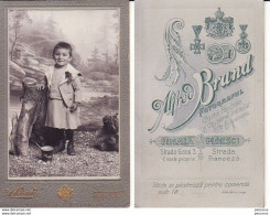 Romania,Rumanien,Roumanie   - Old Photo -CDV,  Cabinet Photo Brand, Sinaia - Old (before 1900)