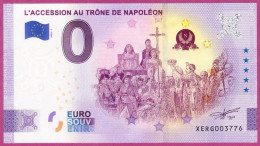 0-Euro XERG 2020-1 L'ACCESSION AU THRONE DE NAPOLEON - Pruebas Privadas