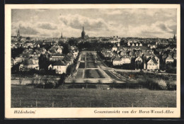 AK Hildesheim, Gesamtansicht Von Der Allee  - Hildesheim