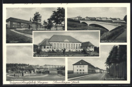 AK Bergen, Truppenübungsplatz, Lazarett, Seeckt & Mackensenbrücke, Hoppenstedter-Strasse, Offizierheim, Hauptwache  - Bergen