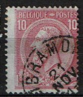 46  Obl  Libramont  + 4 - 1884-1891 Leopoldo II
