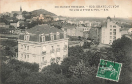 FRANCE - Châtel Guyon - Stations Thermales - Vue Prise De L'hôtel Du Parc - E.A. - Carte Postale Ancienne - Châtel-Guyon