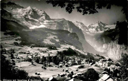 Wengen Mit Jungfrau & Breithorn * 22. 8. 1954 - Wengen
