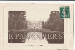 Carte Postale CPA Sollies Pont (83) Le Château 1912 - Sollies Pont