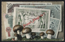 AK Geldscheine Und Pilze  - Coins (pictures)